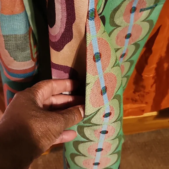 RARE Desigual Colorful Patterned Women's Coat